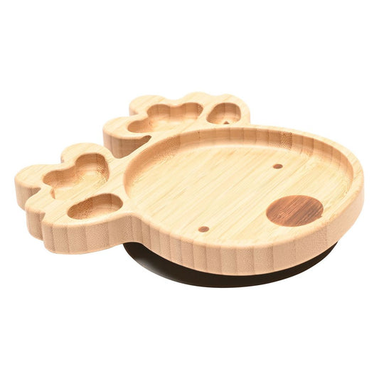 Baby Bamboo Plate - Reindeer