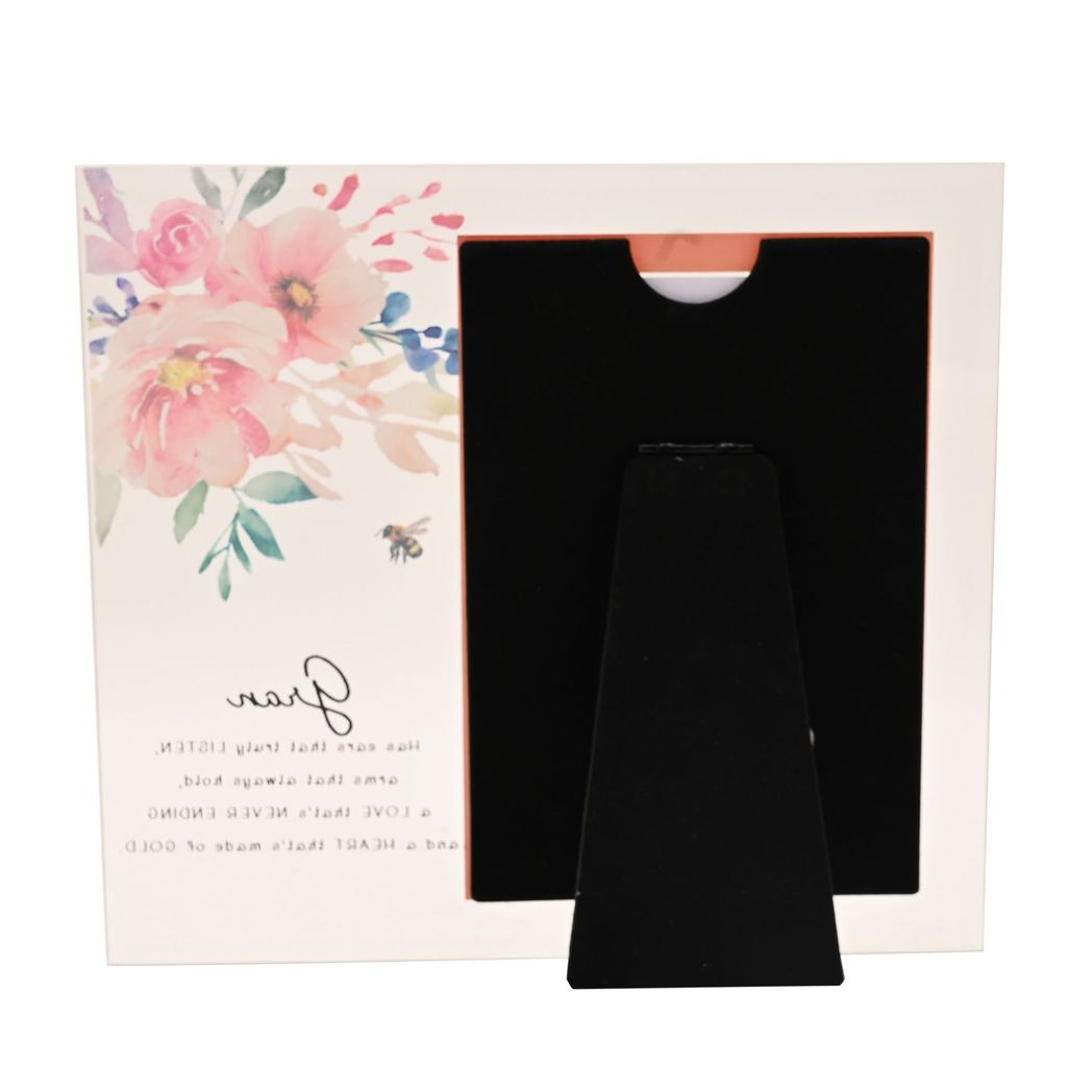 Nanna Gifts - Floral Glass Photo Frame - Gran
