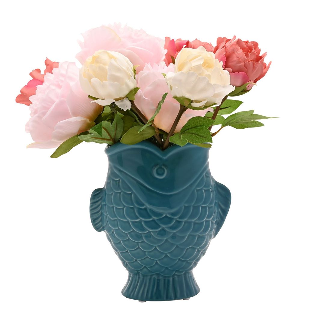 Fish Vase Light Blue