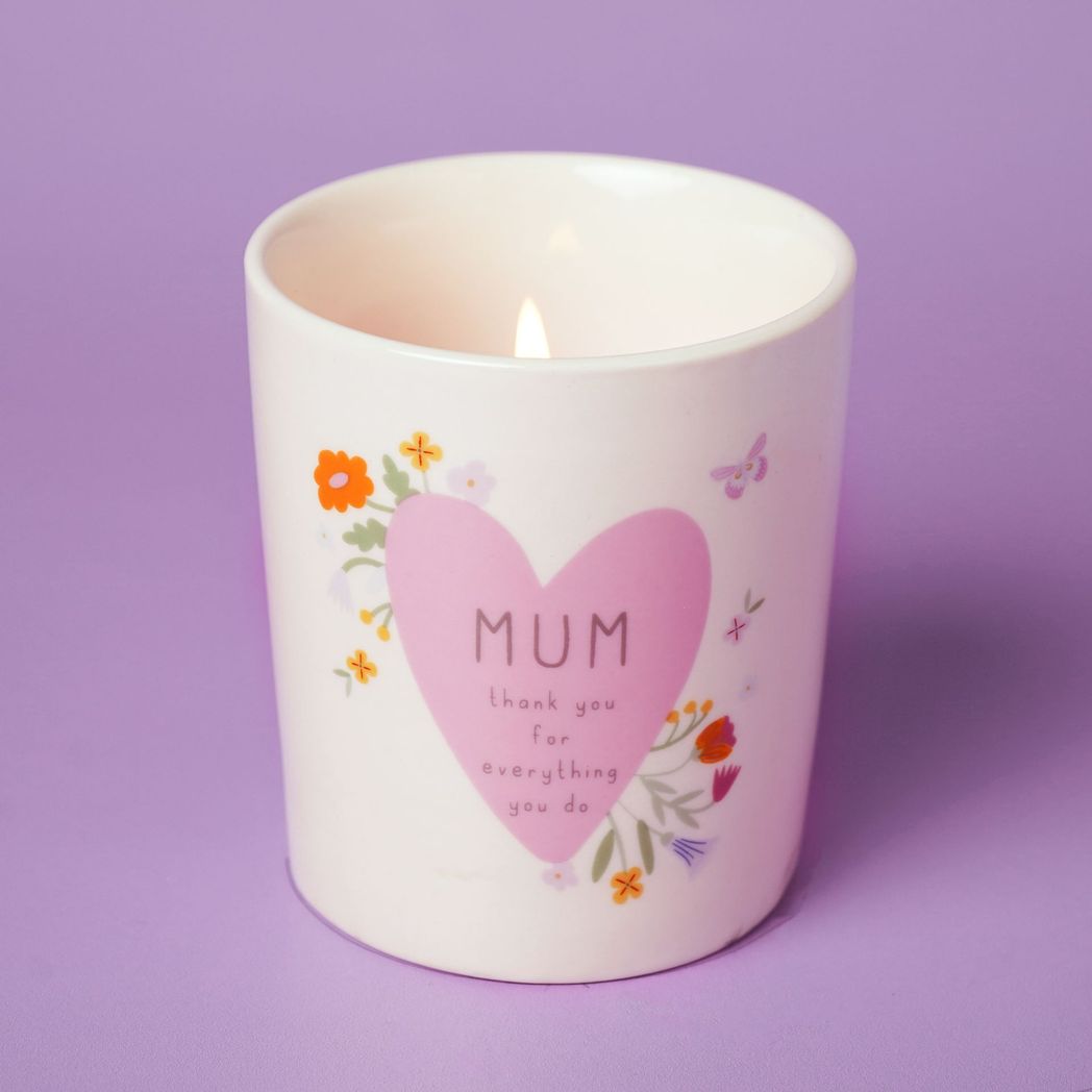 Gift For Mum Ceramic Candle 190g