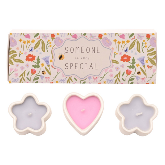 Set Of 3 Mini Candles - Someone Special