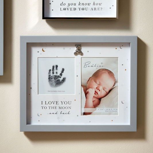 Baby Hand Print Frame with Ink Pad