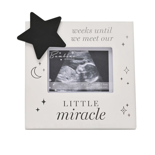 Baby Countdown Scan Photo Frame - Little Miracle