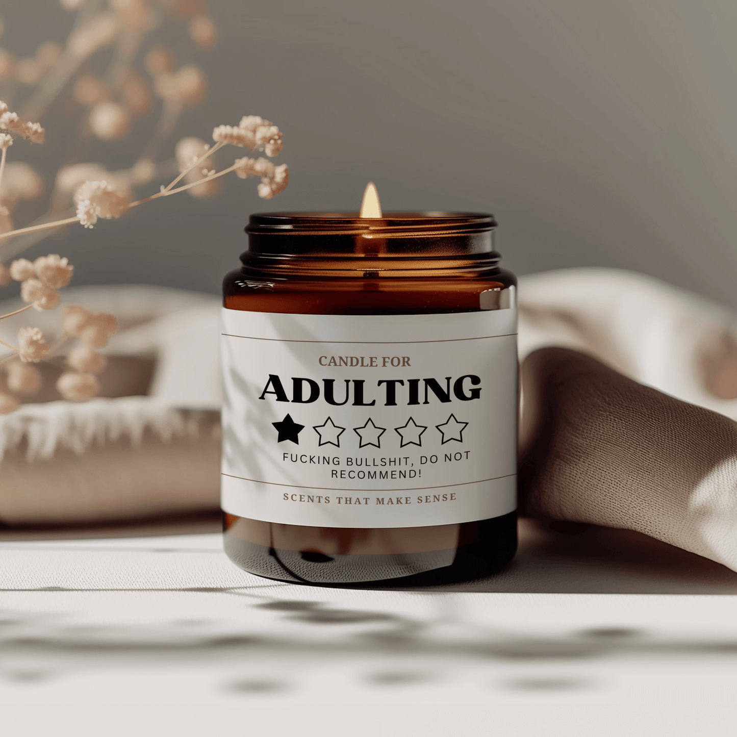 Adult Life Candle