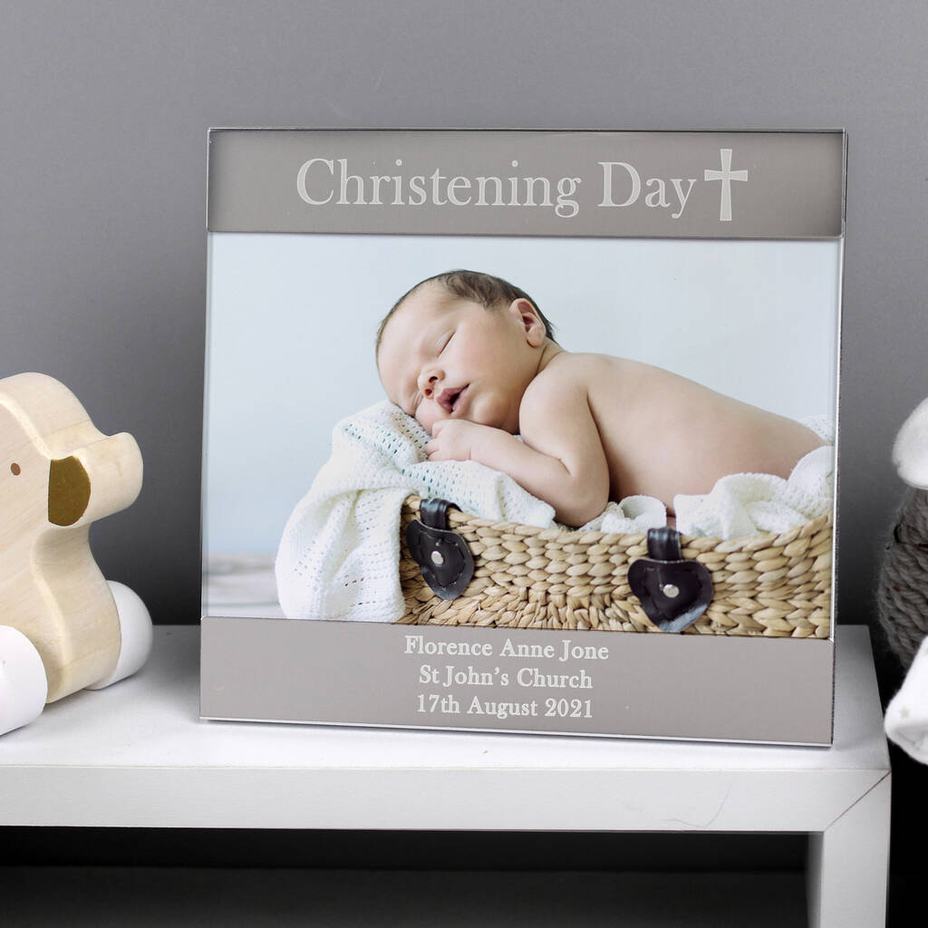 Christening Gifts Silver Photo Frame For Children