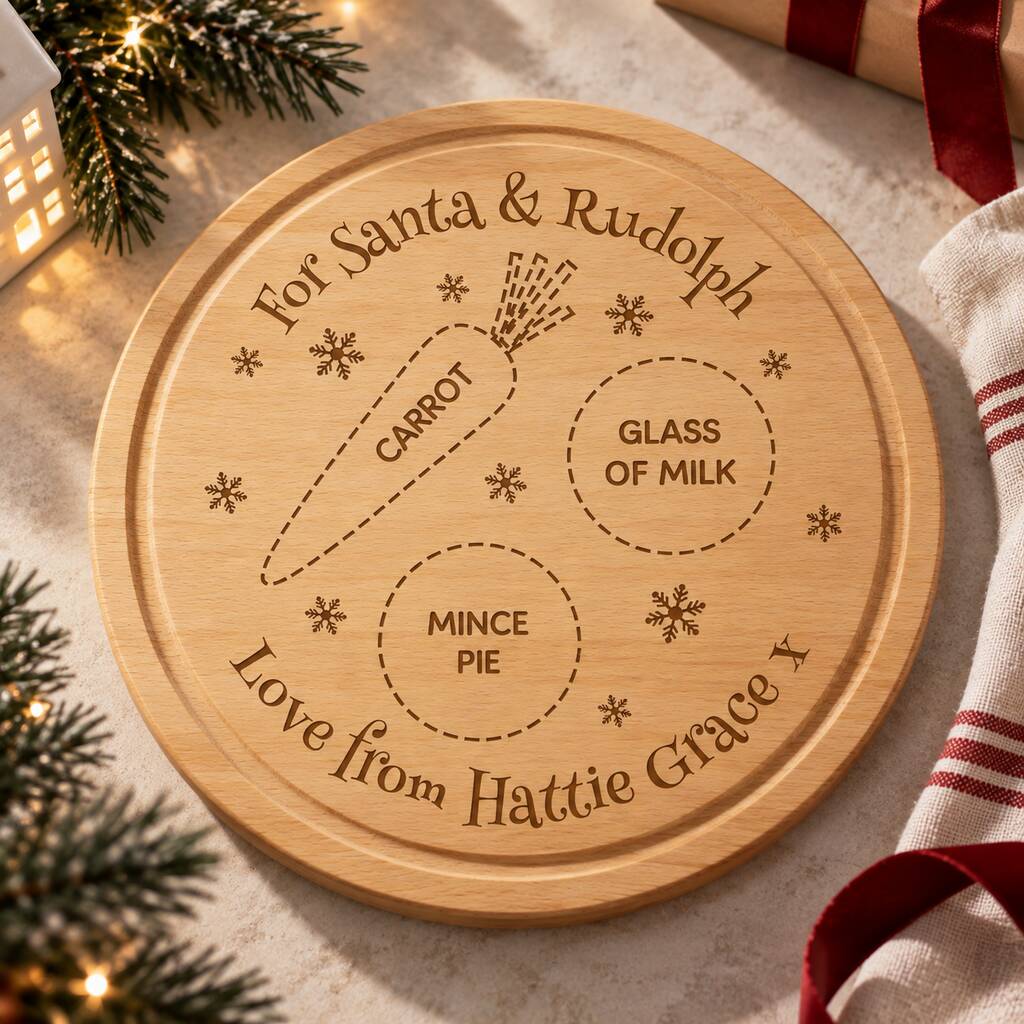 Christmas Eve Treats Tray Gift For Children