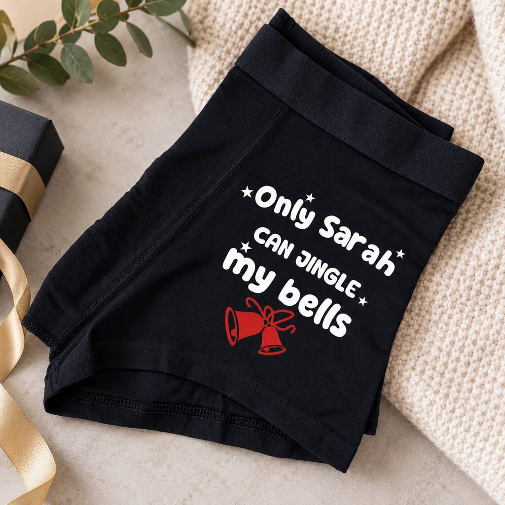 Christmas Gift For Him Personalised Funny Boxers