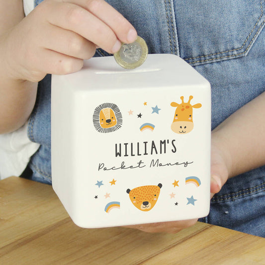 Cute Animals Money Box Gift For Boys And Girls