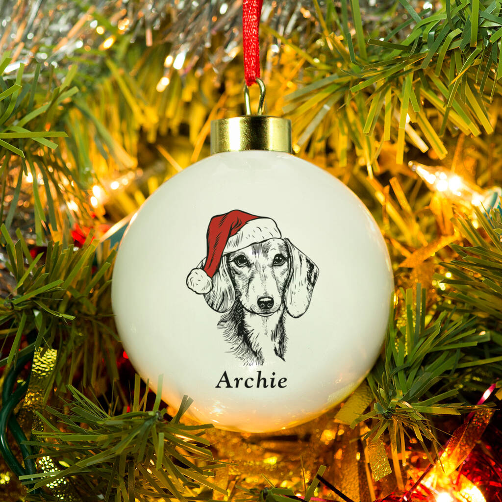 Dog Christmas Bauble Dog Owner Gift
