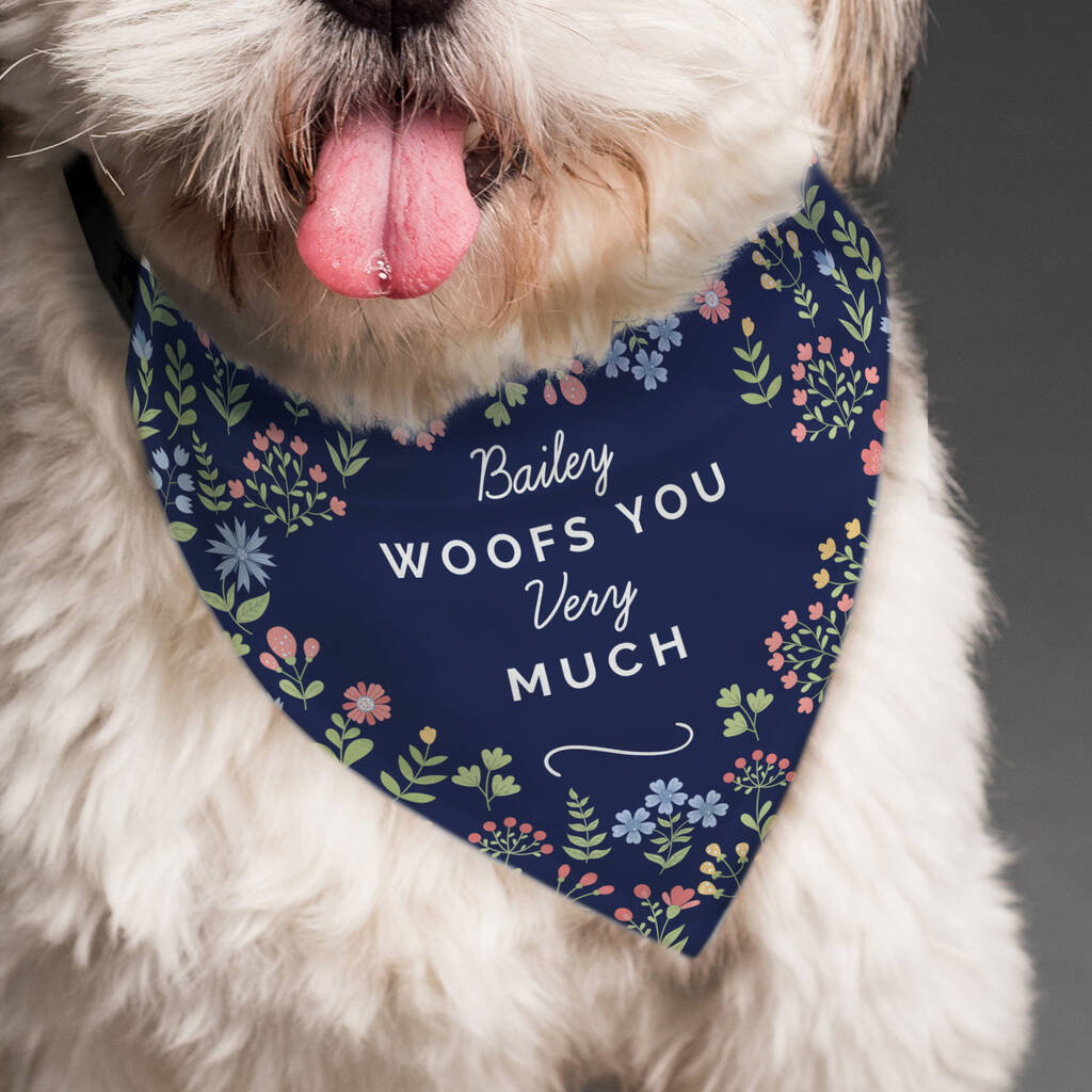 Dog Mum Gifts Mothers Day Dog Bandana