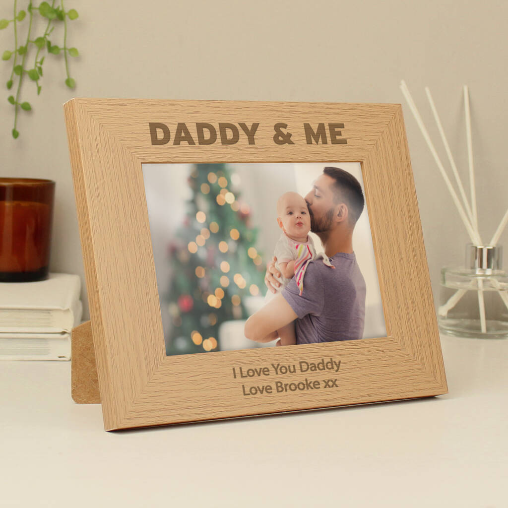 Fathers Day Gifts Daddy And Me Photo Frame