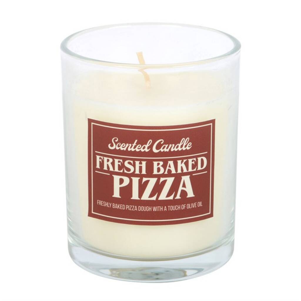 Fresh Baked Pizza Scented Candle Gift