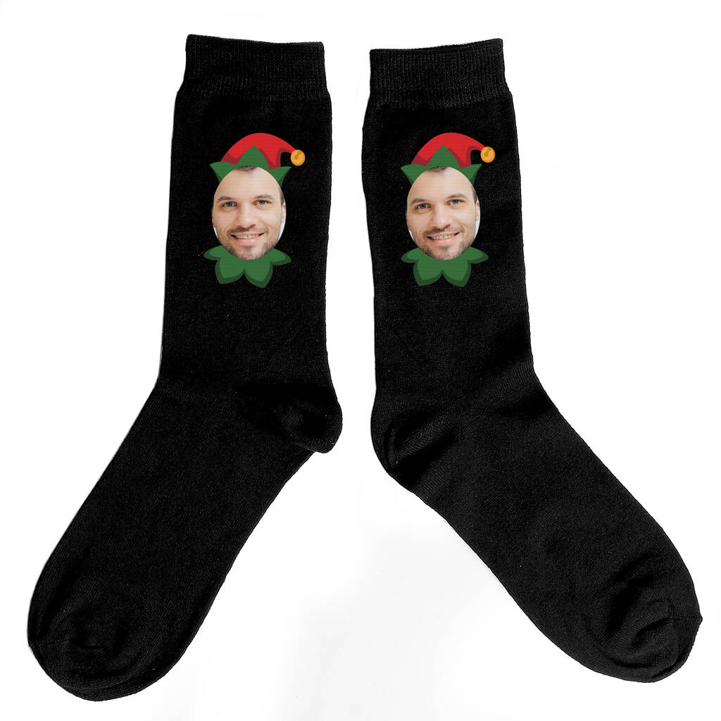 Funny Christmas Gifts For Him Face Socks Personalised