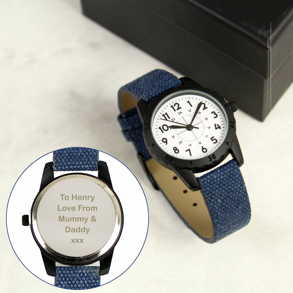 Gifts For Boys Personalised Watch For Grandson