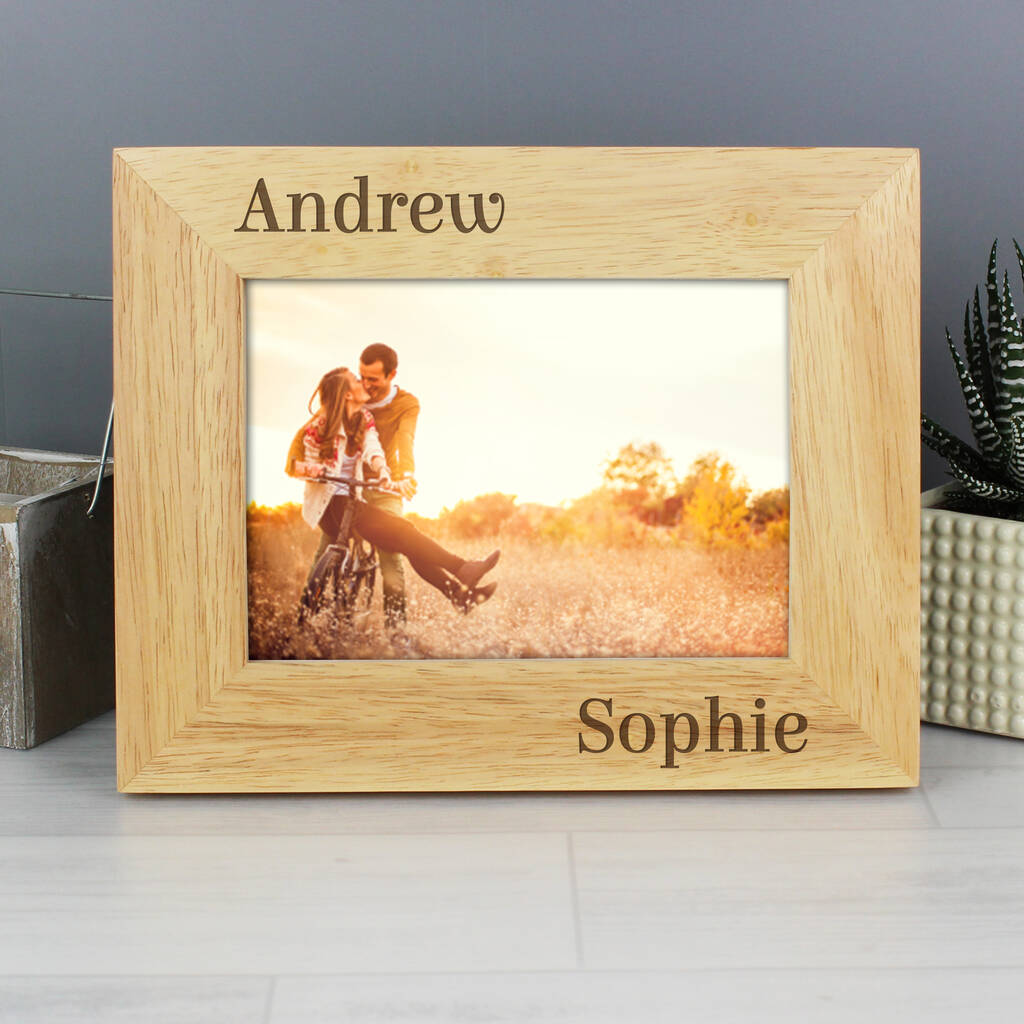 Gifts For Couples Personalised Photo Frame