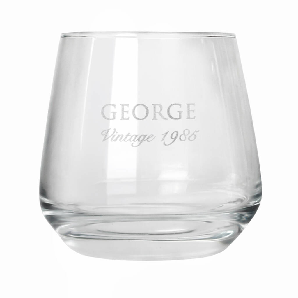 Gifts For Men Engraved Whisky Glass For Him