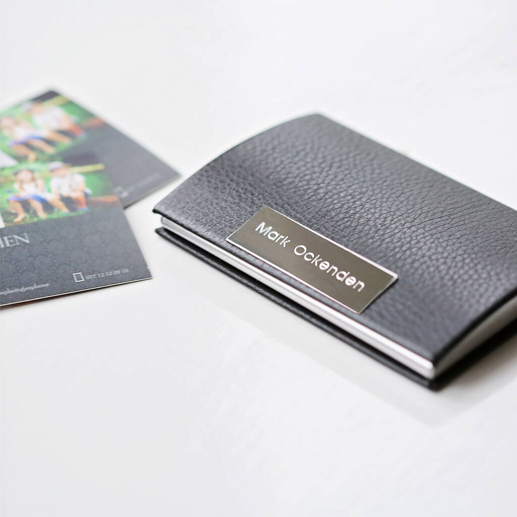 Gifts For Men Personalised Card Holder
