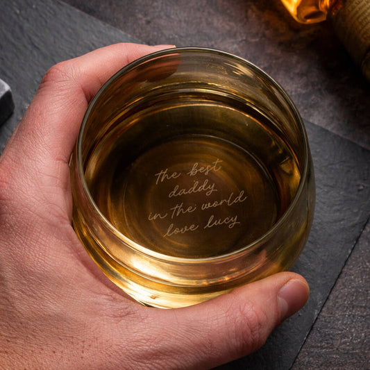 Gifts For Men Personalised Whisky Glass