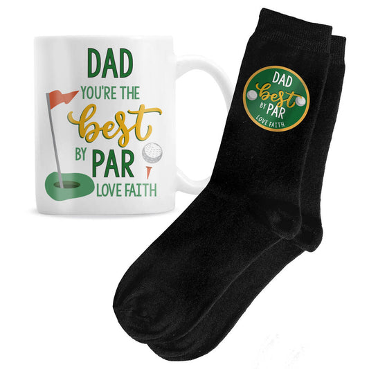 Golf Gifts For Him Best By Par Socks And Mug