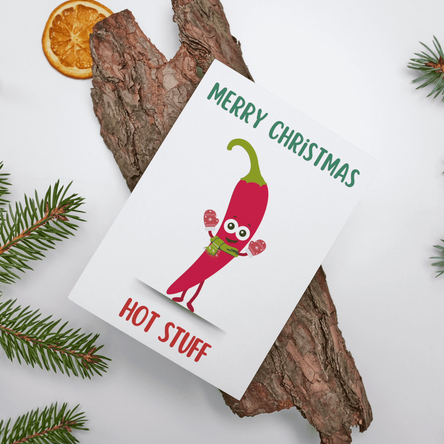 Hot Christmas Card