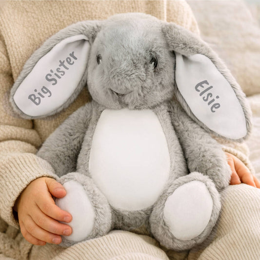New Baby Gifts Personalised Bunny Soft Toy