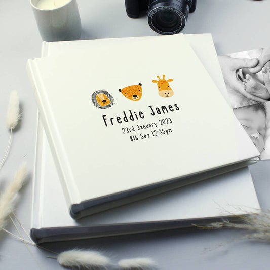 Personalised Baby Photo Album Large Book Bound