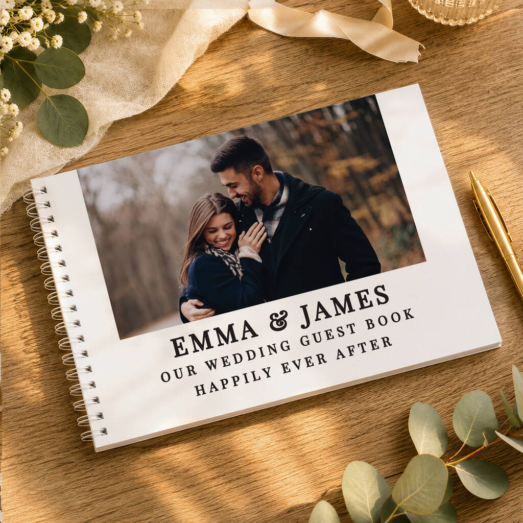 Personalised Birthday Guest Book Album Gift