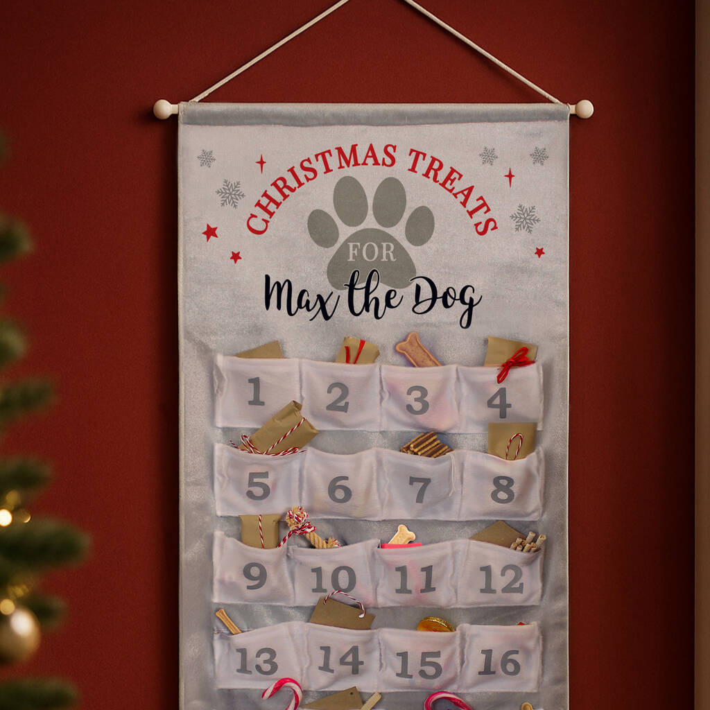 Personalised Pet Advent Calendar Pet Christmas Gifts
