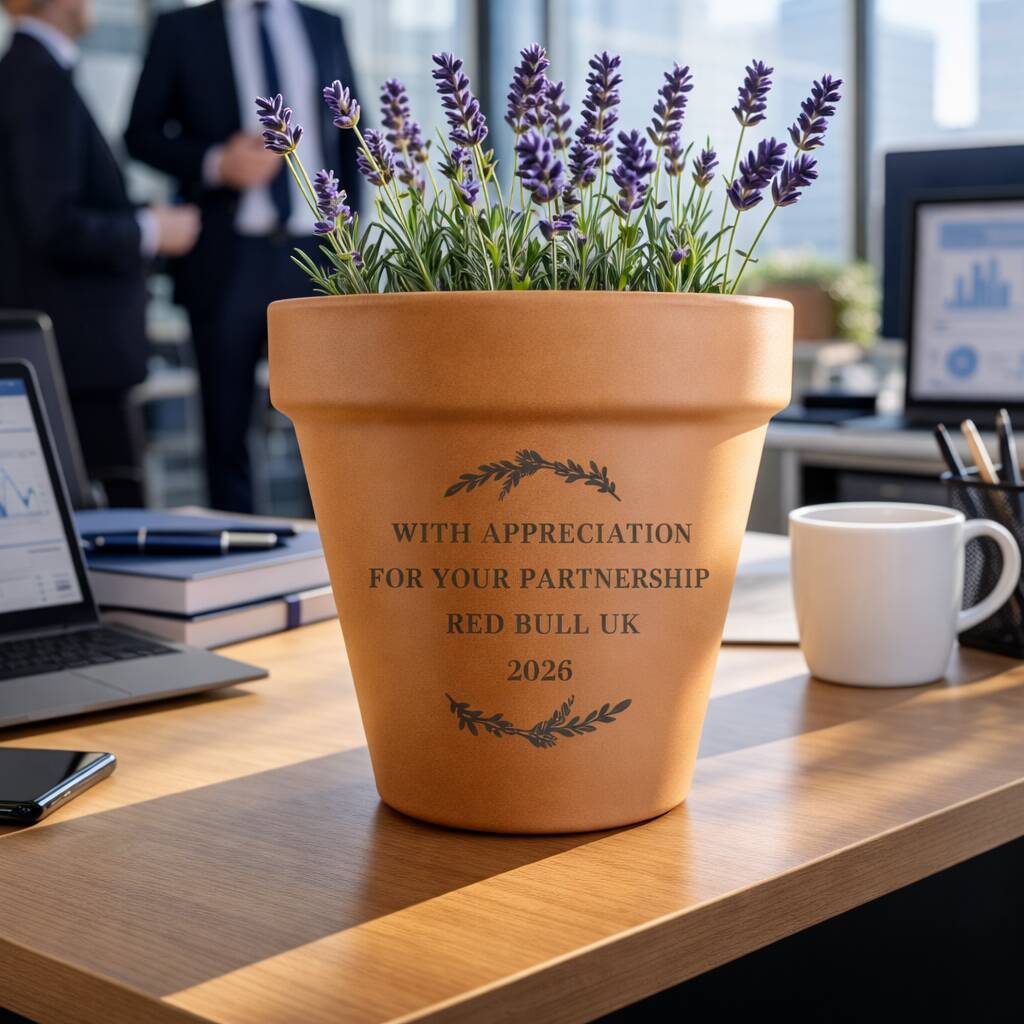 Personalised Plant Pot Thank You Gifts