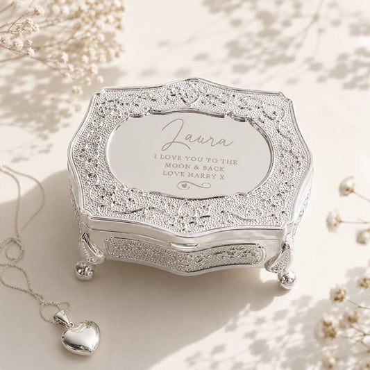 Personalised Trinket Box Gifts For Women And Girls