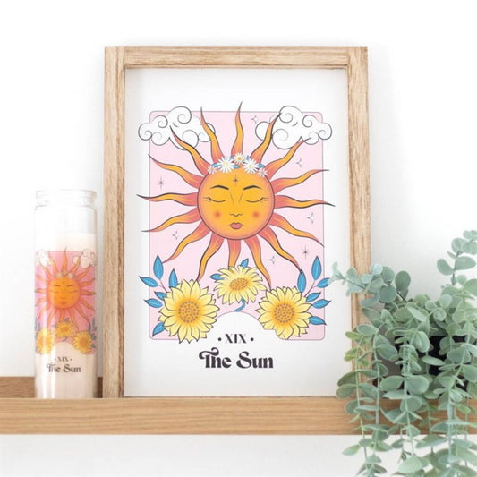 The Sun The Moon Framed Art Print Positive Home Gifts