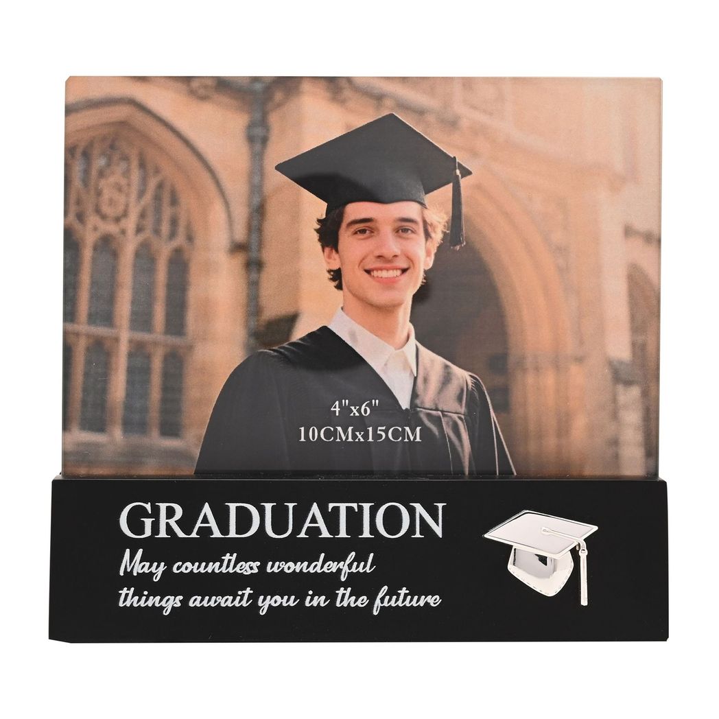 Graduation Gifts Photo Frame Block 6" x 4"
