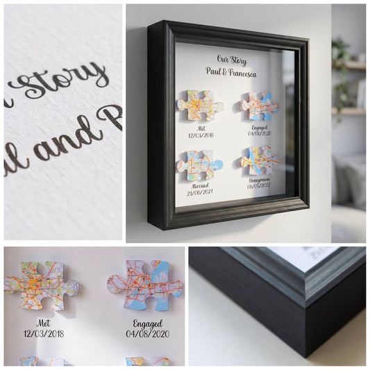 Wedding Gifts Met Engaged Married Locations Print