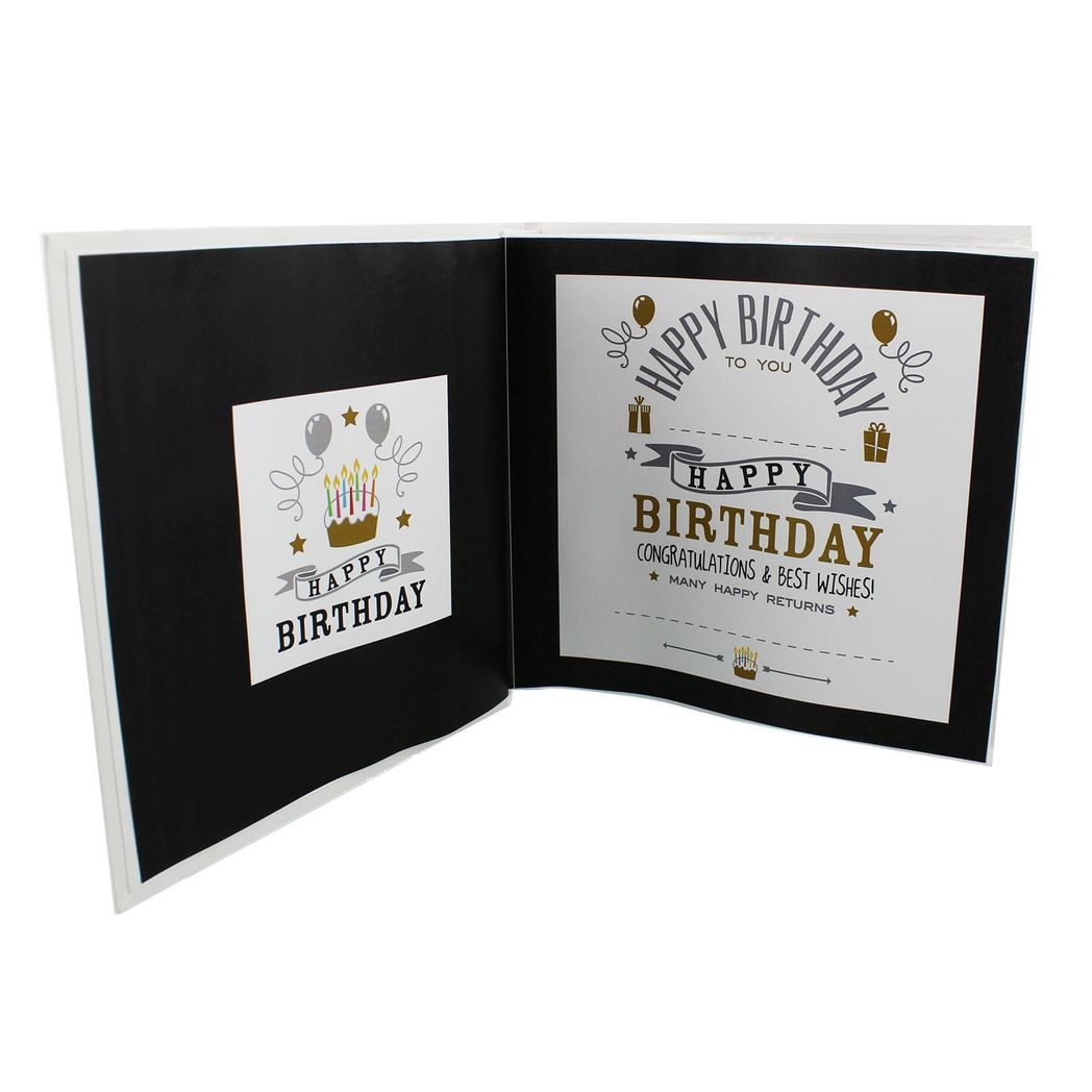 Milestones Birthday Boy Photo Album 4"x6" - 21st