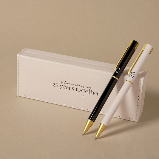 25th Anniversary Gifts - Set of 2 Pens