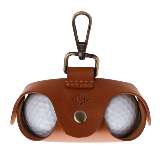 Golf Gifts - Golfers Spare Balls Caddy - Tan
