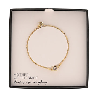 Amore Gold Plated Bracelet - Mother Of The Bride