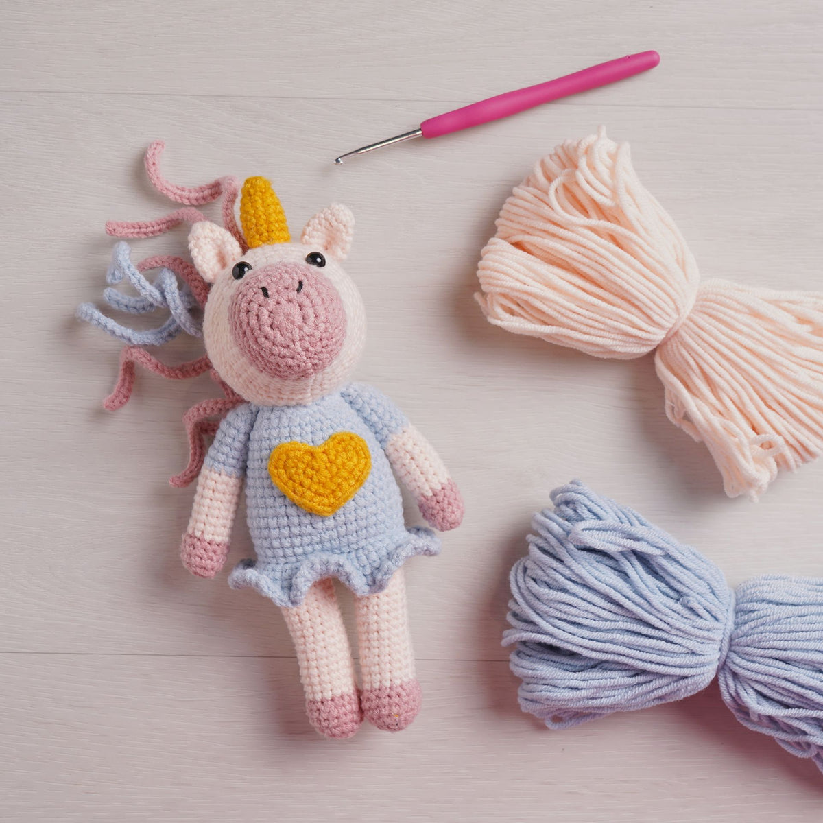 Craft Your Own Crochet Unicorn Kit