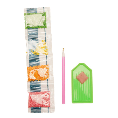 DIY Gifts Art Canvas Craft Set - Coffee and Pastries