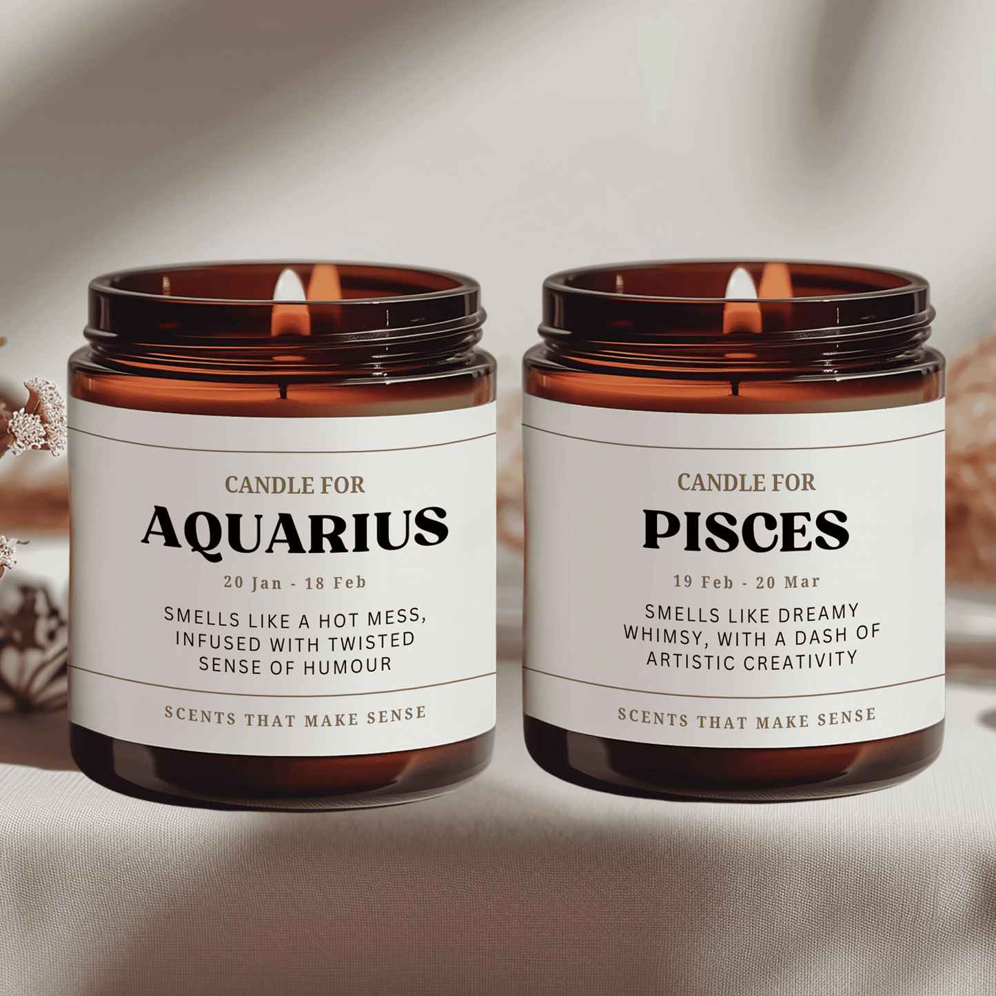 Zodiac Candles