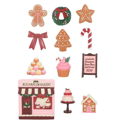 12 Days Christmas Advent Calendar Reusable Sugarplum Bakery Gift