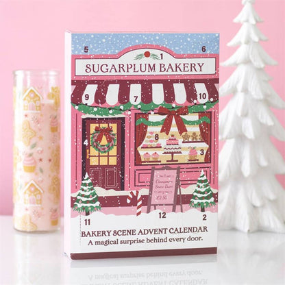 12 Days Christmas Advent Calendar Reusable Sugarplum Bakery Gift