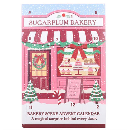 12 Days Christmas Advent Calendar Reusable Sugarplum Bakery Gift