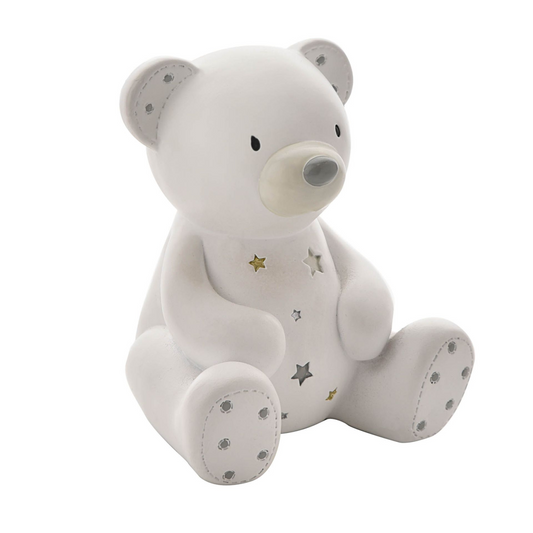 Baby Gifts White Teddy Money Box