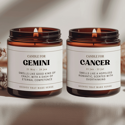 Zodiac Candles