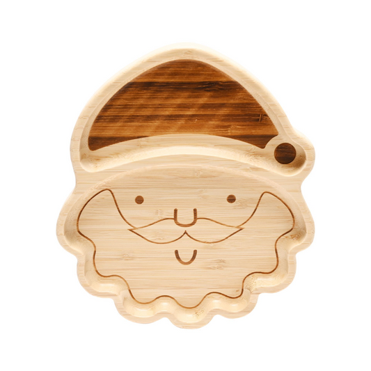 Baby Gifts - Bamboo Plate - Santa