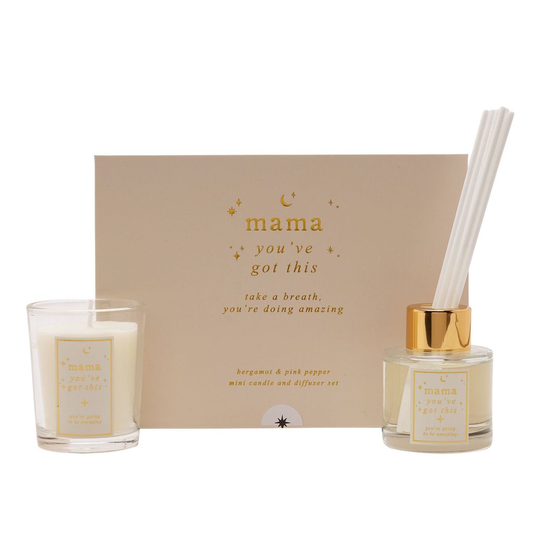 Bambino Diffuser & Candle Set - Mama You Got This
