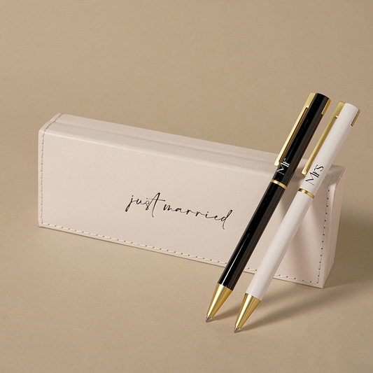 Anniversary Gifts - Set of 2 Pens - Mr & Mrs