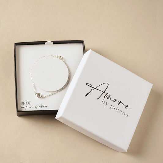 Bride Gift - Silver Plated Bracelet