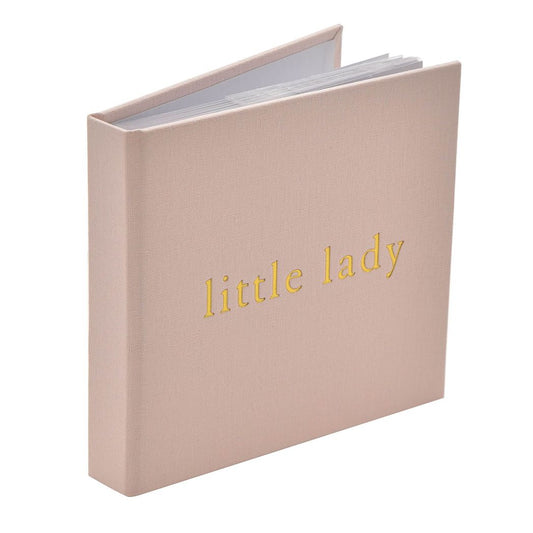 Baby Girl  Linen Photo Album - Little Lady